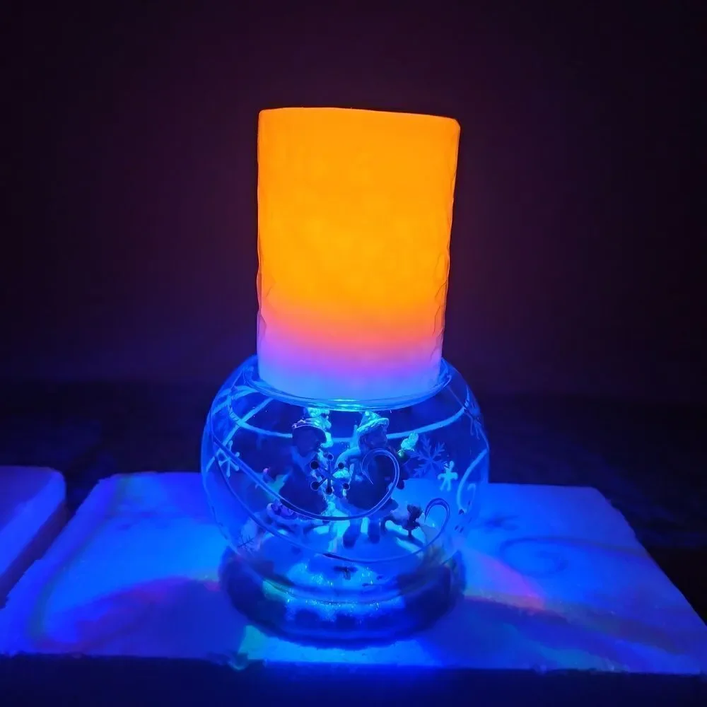 Thomas Pacconi Classics Candle Scenic Painted Glass Ball